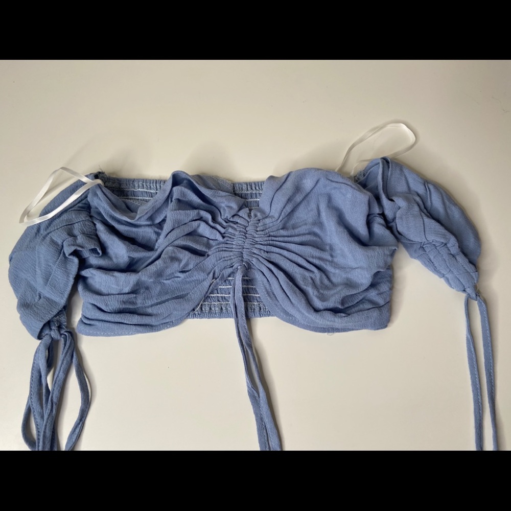 Crop and skirt set